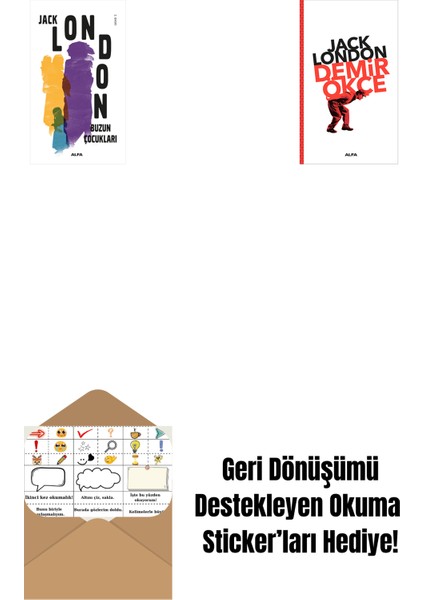 Buzun Çocukları + Demir Ökçe + Okuma Sticker'ları