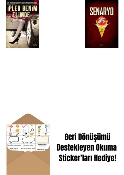 Ipler Benim Elimde + Senaryo + Okuma Sticker'ları