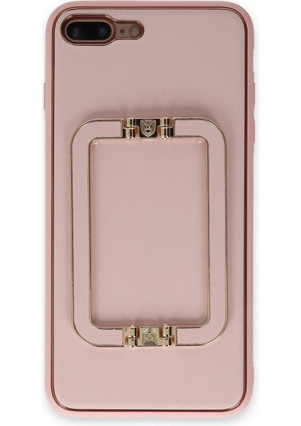 Newface iPhone 7 Plus Kılıf Coco Elit Kapak - Pembe