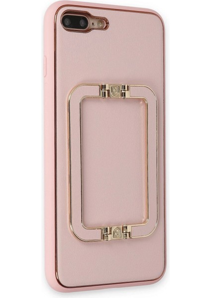 Newface iPhone 7 Plus Kılıf Coco Elit Kapak - Pembe