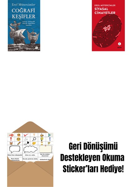 Coğrafi Keşifler + Siyasal Cinayetler + Okuma Sticker'ları