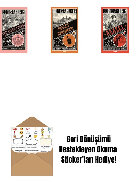 Taç Giyme Töreni + Devlet Danışmanı + Azazel + Okuma Sticker'ları