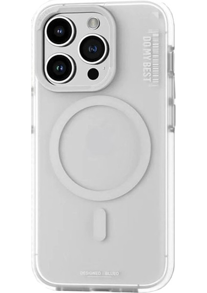Newface iPhone 14 Pro Kılıf Blueo Friendly Magsafe Kapak - Beyaz