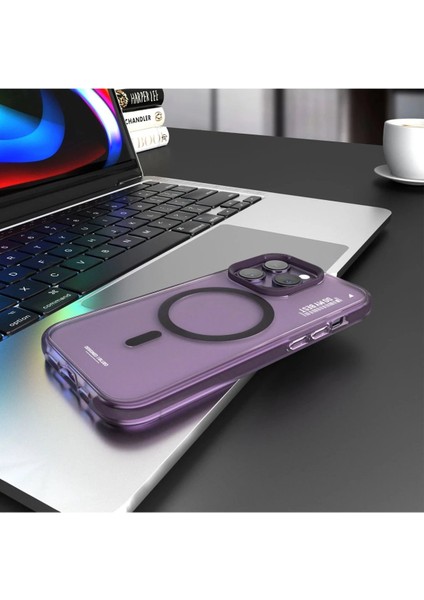 Newface iPhone 14 Pro Kılıf Blueo Friendly Magsafe Kapak - Beyaz