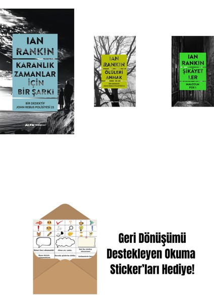 Karanlık Zamanlar Için Bir Şarkı + Ölüleri Anmak + Şikâyetler + Okuma Sticker'ları