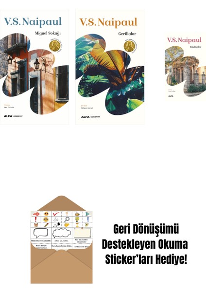 Miguel Sokağı + Gerillalar + Taklitçiler + Okuma Sticker'ları