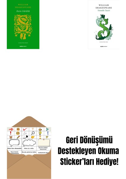 Kuru Gürültü (Ciltli) + Fırtına (Ciltli) + Okuma Sticker'ları