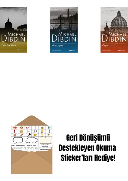 Cosi Fan Tutti + Ölü Lagün + Örgüt + Okuma Sticker'ları
