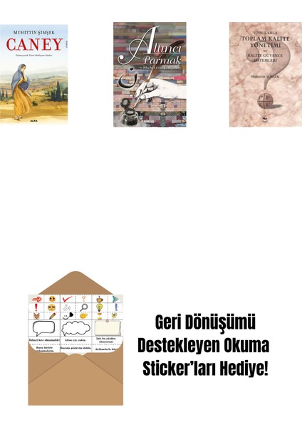 Caney + Altıncı Parmak + Sorularla Toplam Kalite Yönetimi ve Kalite Güvence Sistemleri + Okuma Sticker'ları