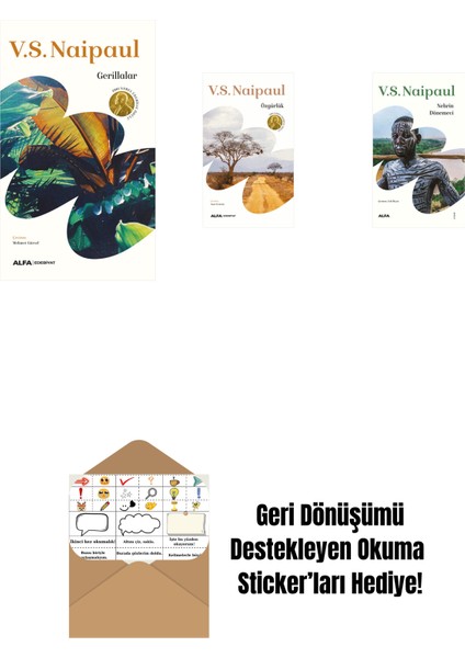 Gerillalar + Özgürlük + Gelişin Bilmecesi + Okuma Sticker'ları