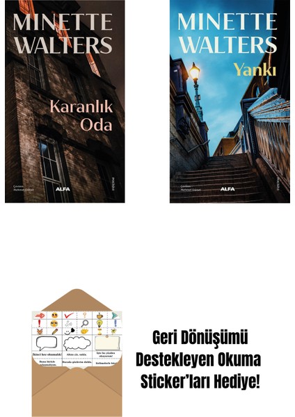 Karanlık Oda + Yankı + Okuma Sticker'ları