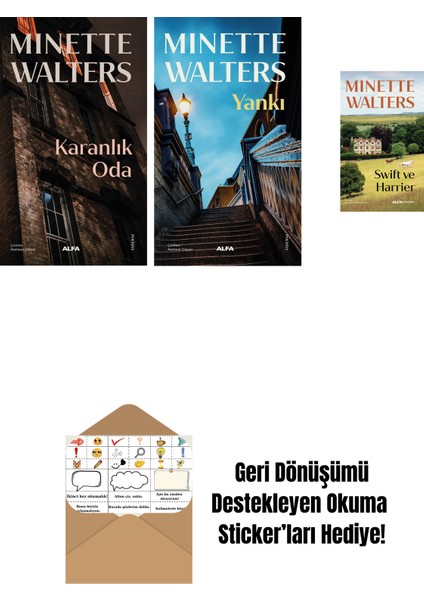 Karanlık Oda + Yankı + Swift ve Harrier + Okuma Sticker'ları