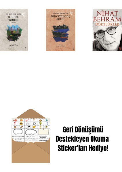 Utanca Tanım + Maviyengeç Ağıdı + Dörtlükler + Okuma Sticker'ları