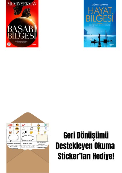 Başarı Bilgesi + Hayat Bilgesi 2 + Okuma Sticker'ları