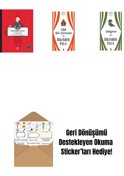 Ansikolopedik Divân Şiiri Sözlüğü (Ciltli) + Aşk Bir Zamanlar (Ciltli) + Süleyman (Ciltli) + Okuma Sticker'ları
