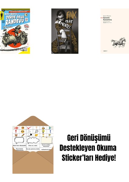Derde Deva Randevu No- 4 + Fink (Ciltli) + Garanti Karantina + Okuma Sticker'ları