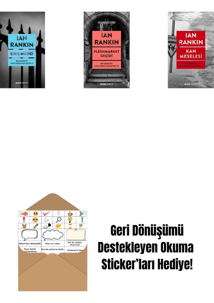 Çıkış Müziği + Fleshmarket Geçidi + Kan Meselesi + Okuma Sticker'ları