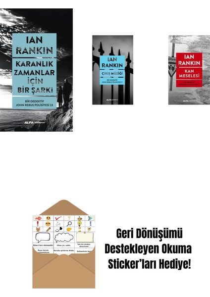 Karanlık Zamanlar Için Bir Şarkı + Çıkış Müziği + Kan Meselesi + Okuma Sticker'ları