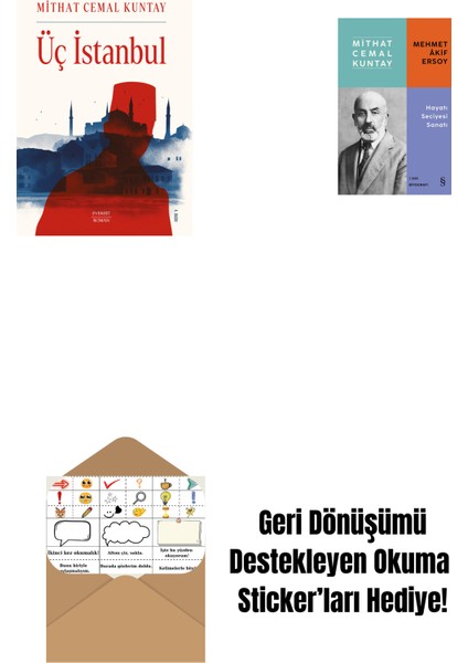 Üç Istanbul + Mehmet Âkif Ersoy - Hayatı Seciyesi Sanatı + Okuma Sticker'ları