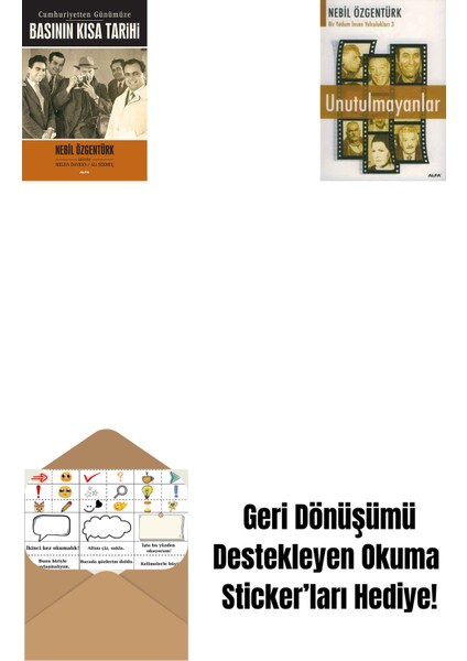 Basının Kısa Tarihi + Unutulmayanlar + Okuma Sticker'ları
