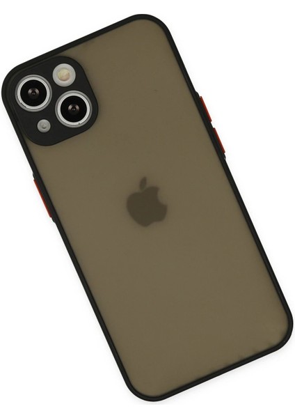 Newface iPhone 15 Kılıf Montreal Silikon Kapak - Siyah