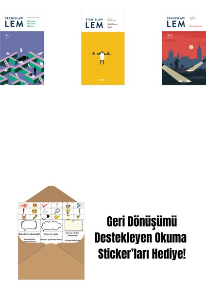 Küvette Bulunan Günce (SL14) + Sahibinin Sesi + Soruşturma (Sl9) + Okuma Sticker'ları