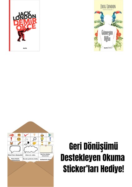 Demir Ökçe + Güneşin Oğlu + Okuma Sticker'ları