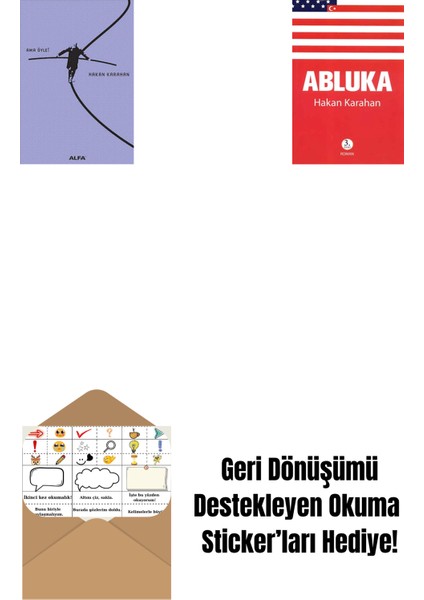 Ama Öyle! + Abluka + Okuma Sticker'ları