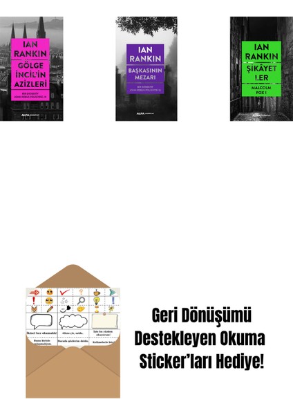 Gölge Incil'in Azizleri + Başkasının Mezarı + Şikâyetler + Okuma Sticker'ları