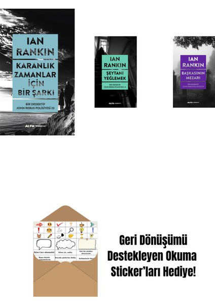 Karanlık Zamanlar Için Bir Şarkı + Şeytanı Yeğlemek + Başkasının Mezarı + Okuma Sticker'ları