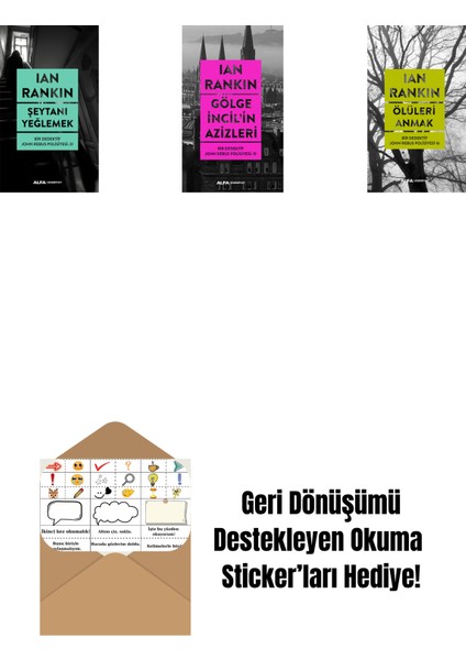 Şeytanı Yeğlemek + Gölge Incil'in Azizleri + Ölüleri Anmak + Okuma Sticker'ları