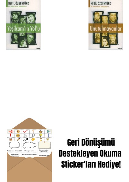 Yeşilçam'ın Yol'u + Unutulmayanlar + Okuma Sticker'ları