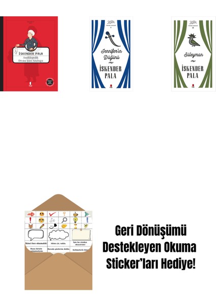 Ansikolopedik Divân Şiiri Sözlüğü (Ciltli) + Jennifer’ın Düğünü (Ciltli) + Süleyman (Ciltli) + Okuma Sticker'ları