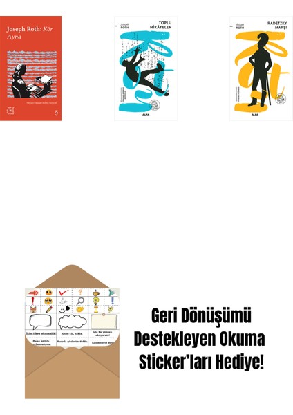 Everest Açıkhava 33 - Kör Ayna + Toplu Hikayeler + Radetzky Marşı + Okuma Sticker'ları