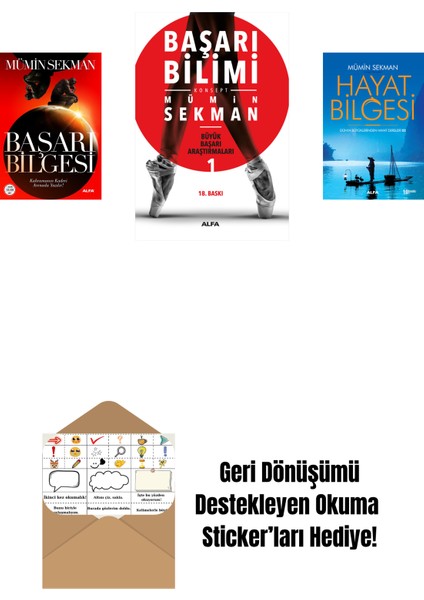 Başarı Bilgesi + Başarı Bilimi + Hayat Bilgesi 2 + Okuma Sticker'ları