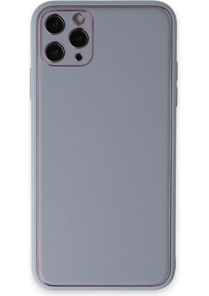Newface iPhone 11 Pro Kılıf Coco Deri Silikon Kapak - Turkuaz