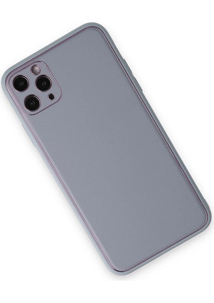Newface iPhone 11 Pro Kılıf Coco Deri Silikon Kapak - Turkuaz