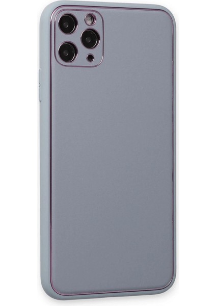 Newface iPhone 11 Pro Kılıf Coco Deri Silikon Kapak - Turkuaz