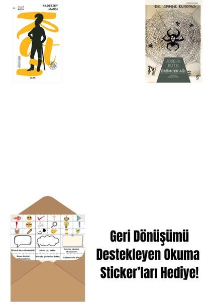 Radetzky Marşı + Örümcek Ağı + Okuma Sticker'ları