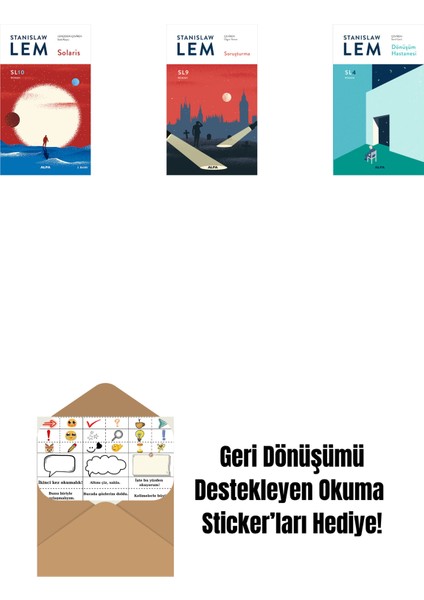 Solaris (SL10) + Soruşturma (Sl9) + Dönüşüm Hastanesi (Sl4) + Okuma Sticker'ları