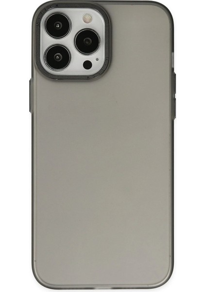 Newface iPhone 14 Pro Kılıf Modos Metal Kapak - Siyah