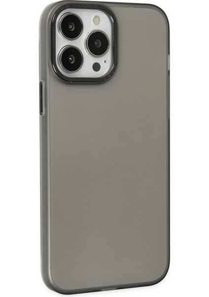 Newface iPhone 14 Pro Kılıf Modos Metal Kapak - Siyah