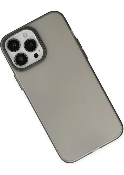 Newface iPhone 14 Pro Kılıf Modos Metal Kapak - Siyah