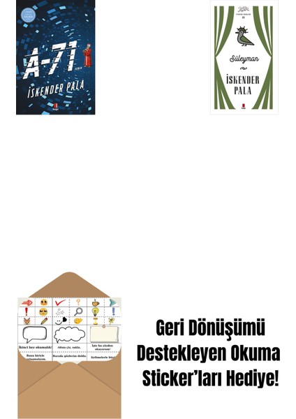 A-71 + Süleyman (Ciltli) + Okuma Sticker'ları
