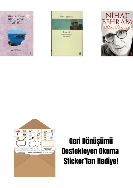 Mucizeye Tanım + Tutanak + Dörtlükler + Okuma Sticker'ları