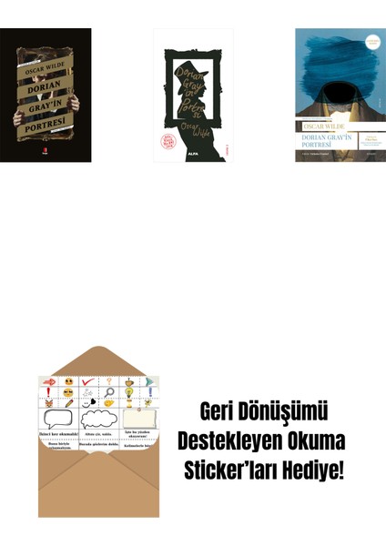 Dorian Gray’in Portresi + Dorian Gray'in Portresi + Dorian Gray'in Portresi + Okuma Sticker'ları