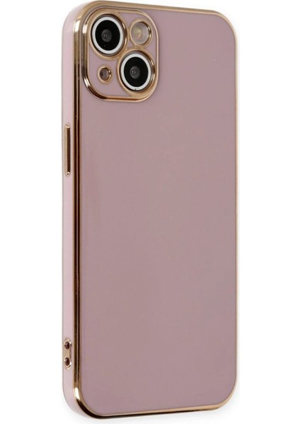 Newface iPhone 15 Kılıf Volet Silikon - Mor