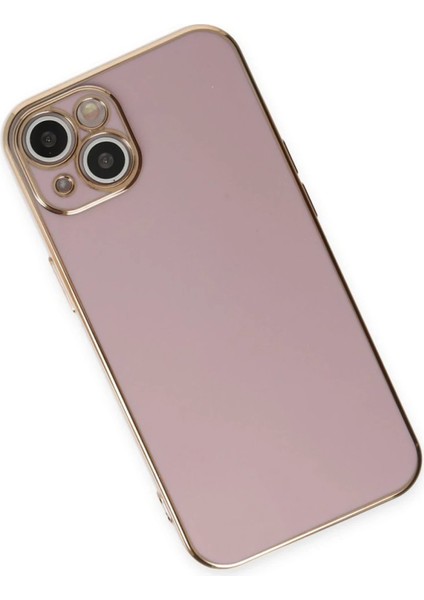 Newface iPhone 15 Kılıf Volet Silikon - Mor