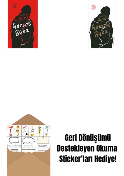 Goriot Baba (Ciltli) + Goriot Baba + Okuma Sticker'ları