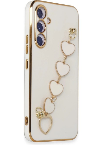 Newface Samsung Galaxy A54 5g Kılıf Esila Silikon - Beyaz fiyatları